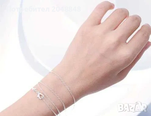 Верижка 50 см - Стил и елегантност за всеки повод, снимка 4 - Романтични подаръци - 53493060