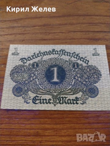 Стара банкнота - Германия - 1 марка 1920 година - 23634, снимка 6 - Нумизматика и бонистика - 33373418