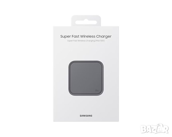 Безжична зарядна станция Samsung Super Fast Wireless Charger, снимка 1 - Безжични зарядни - 44103801