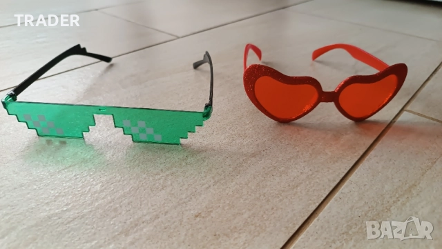 Парти очила сърца сърце Minecraft, снимка 6 - Други - 32001043