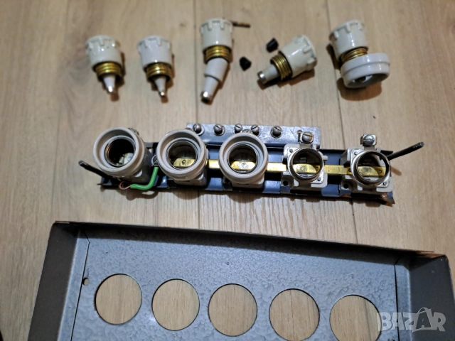 Старо електрическо табло с бушони , снимка 3 - Други - 53033889