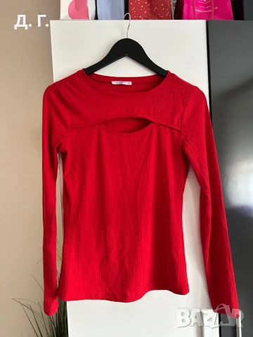 Червена блуза, снимка 1