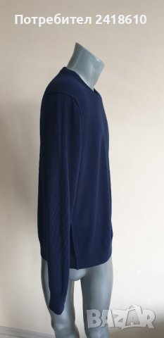 DOLCE & GABBANA Wool Italy Mens Size 52/L НОВО! ОРИГИНАЛ! Мъжкo Вълнeно тънко Пуловерче!, снимка 3 - Пуловери - 43215789