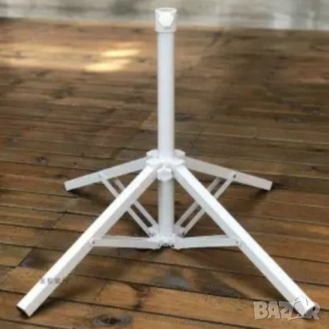 Сгъваема метална стойка за чадър Muhler UV-2068 – стабилност и удобство навсякъде, снимка 3 - Други стоки за дома - 52106004