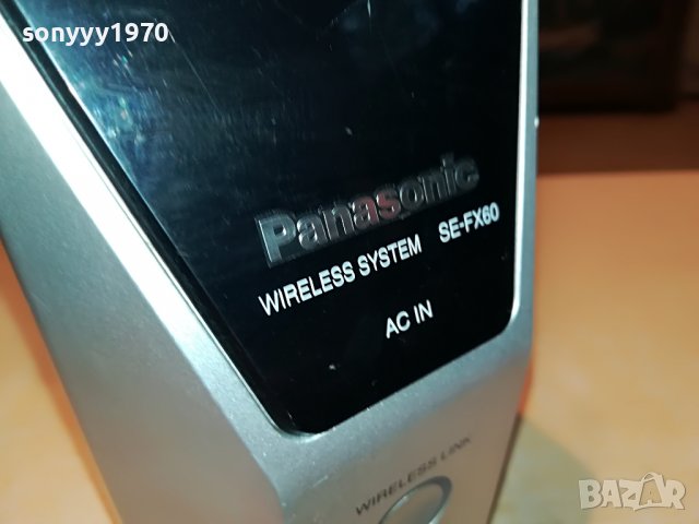 PANASONIC SE-FX60 WIRELESS SYSTEM 3005221949, снимка 3 - Ресийвъри, усилватели, смесителни пултове - 36926020