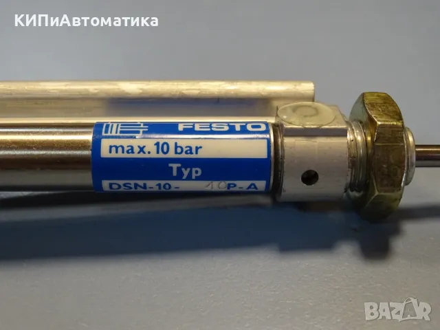 Пневматичен цилиндър Festo DSN-10-40P-A pneumatic cylinder, снимка 4 - Резервни части за машини - 47675114