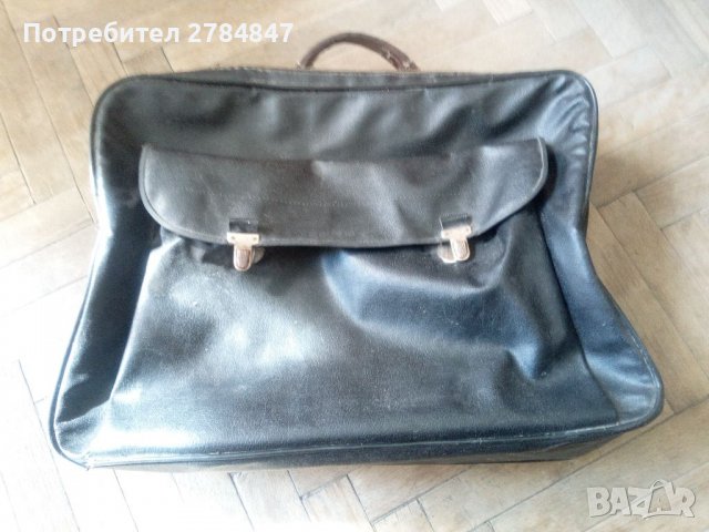 Куфар - пътна чанта кожена, снимка 1