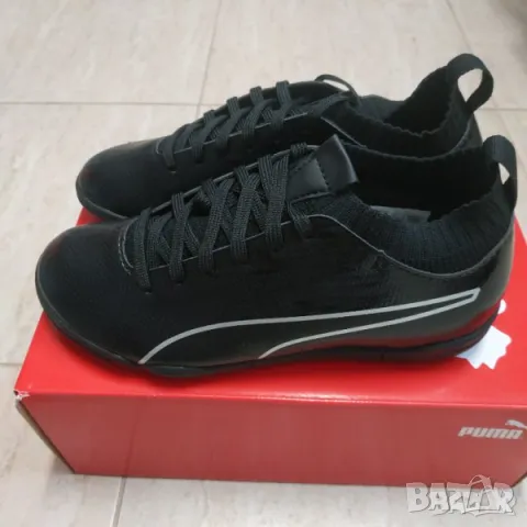 Оригинални стоножки Puma Evo Knit Black номер 37, снимка 3 - Детски маратонки - 50098505