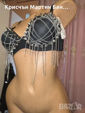 Сутиен с елементи POULZEN INDUSTRIES 70B/S, снимка 2 - Бельо - 49715158