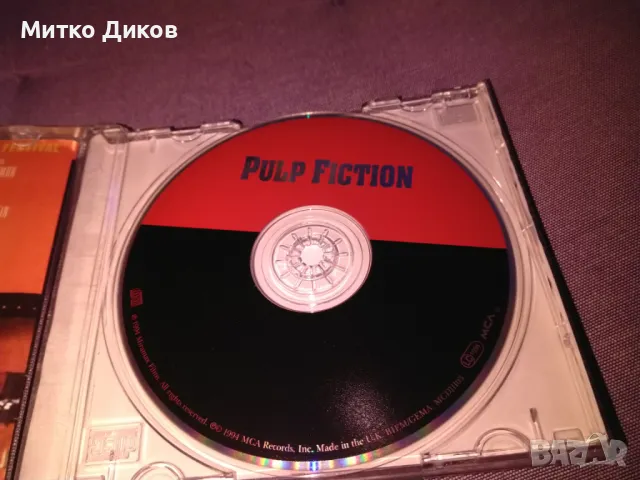 Dulp Fuction-music from the motion picture Quentin Tarantino film CD компакт диск отличeн, снимка 4 - CD дискове - 50302803