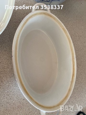 2 броя порцеланов съд/ тенджера за топло сервиране с капак, снимка 8 - Съдове за готвене - 39503461