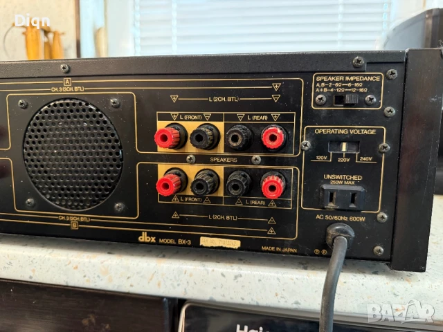 DBX BX-3 Качествено стъпало , снимка 11 - Ресийвъри, усилватели, смесителни пултове - 51397435