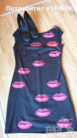 рокля + нови обувки на Desigual, снимка 2 - Рокли - 51149872