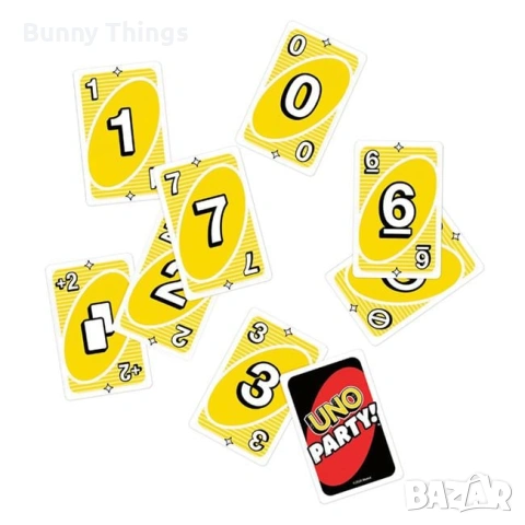 Настолна игра UNO Party – Mattel, снимка 2 - Игри и пъзели - 53410150