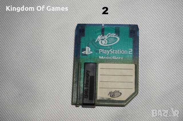 4 Оригинални Мемори Карти PS2 8MB/Mad Catz 8MB/64MB Memory Card/Оригинален AV Кабел за PS1 и PS2/ , снимка 5 - Аксесоари - 52889432