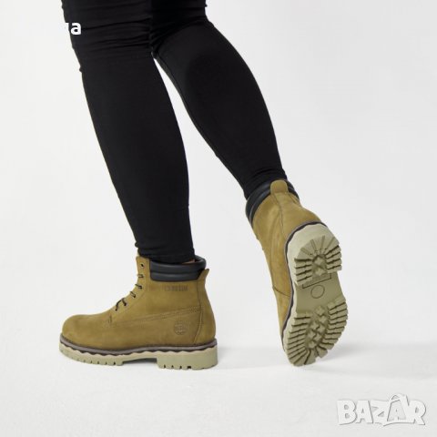 BIG STAR дамски / детски обувки, нови, с кутия, естествен набук, снимка 4 - Дамски боти - 38974143