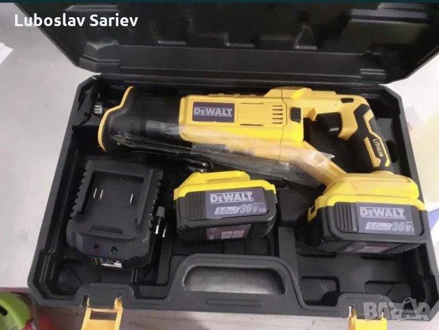 Акумулаторен саблен трион DeWALT 18V и 24v, снимка 3 - Други инструменти - 32746376