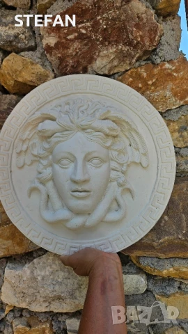 медуза versace версаче от бетон, снимка 2 - Градински мебели, декорация  - 51012478