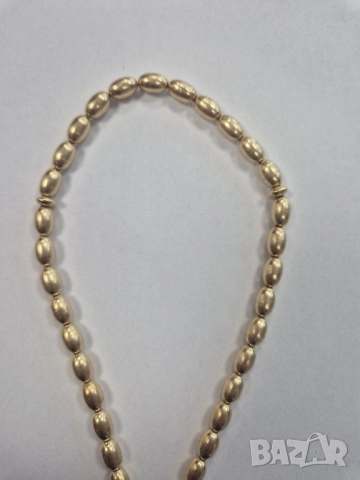 Златна броеница 21.28гр, снимка 2 - Колиета, медальони, синджири - 52051421