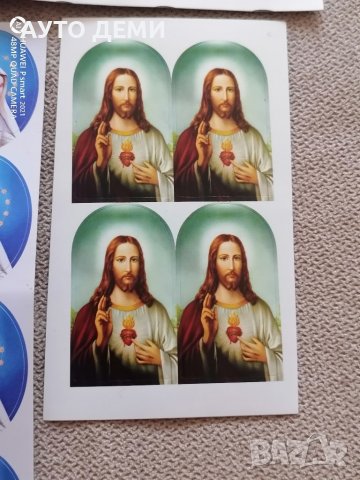 Самозалепващ стикер лепенка икона изображение Дева Мария и Исус Христос, снимка 6 - Аксесоари и консумативи - 37533080
