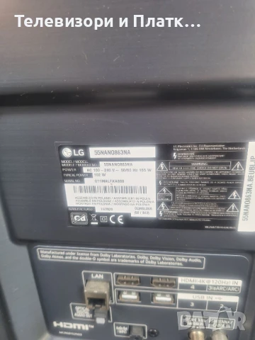 LG 55NANO863NA EAX69109605 EAX68248011