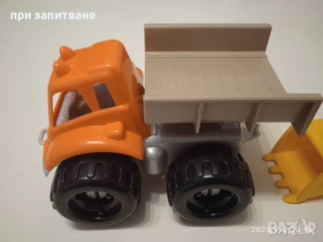  2 бр. камиончета, големи пластмасови, made in France, снимка 7 - Коли, камиони, мотори, писти - 50886042