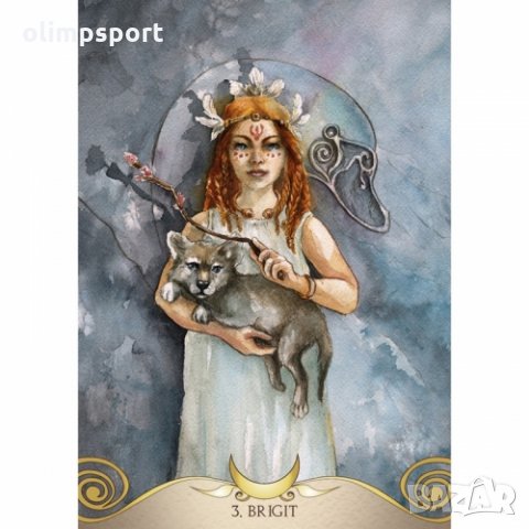 карти оракул LOSCARABEO THE GODDESS TEMPLE  нови , снимка 3 - Карти за игра - 32695571