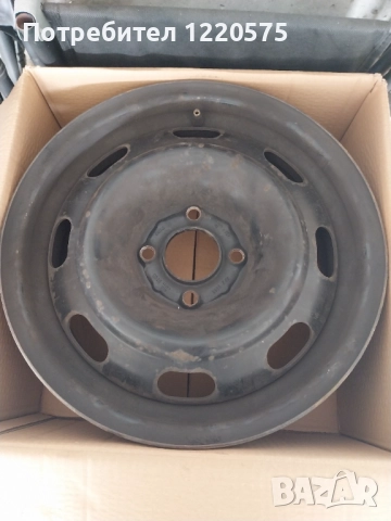 Джанти 15-ки,железни за Пежо 307-4 броя, снимка 2 - Гуми и джанти - 52512812