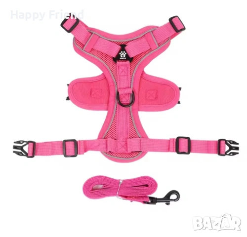 Нагръдник за куче с повод - комфорт и сигурност. *Различни размери*НОВ, снимка 4 - За кучета - 53459691
