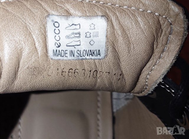 Ecco - 38, снимка 12 - Дамски ежедневни обувки - 39096563