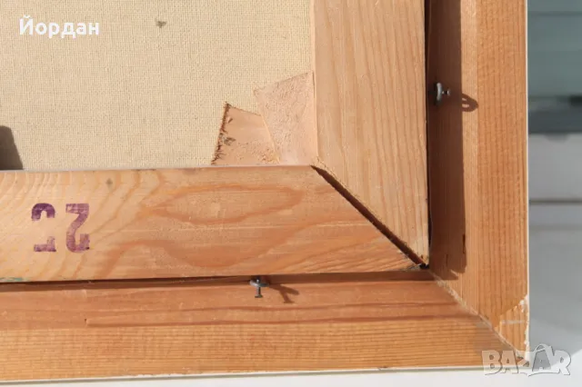 Немска картина масло върху платно, снимка 14 - Картини - 49987937