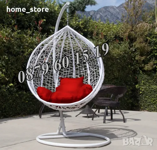 Люлка гнездо, градинска люлка тип гнездо с възглавници, снимка 2 - Градински мебели, декорация  - 40064503