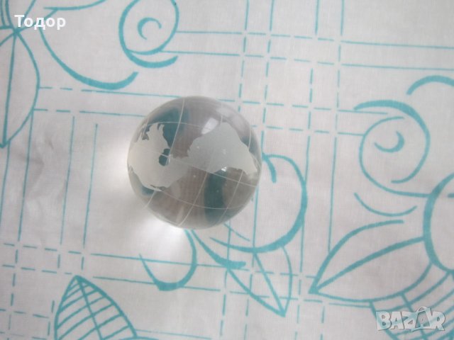 Кристална топка Земно кълбо Глобус
