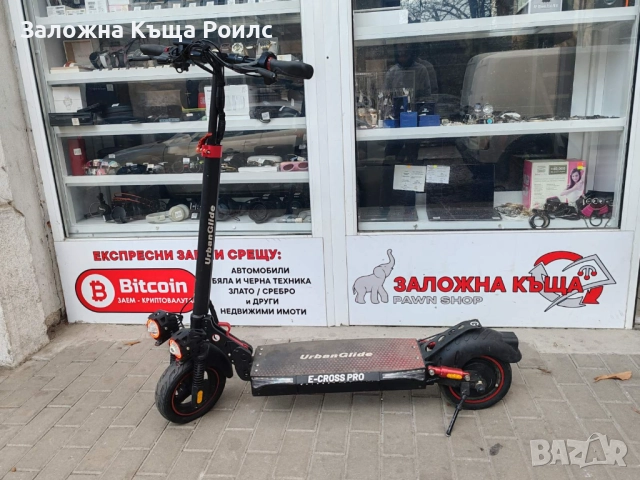 Eлектрическа тротинетка Urbanglide E-CROSS PRO , снимка 2 - Други спортове - 52884375