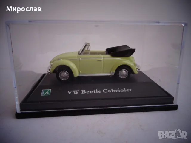 1:72 HONGWELL VW BEETLE CABRIO ИГРАЧКА КОЛИЧКА МОДЕЛ