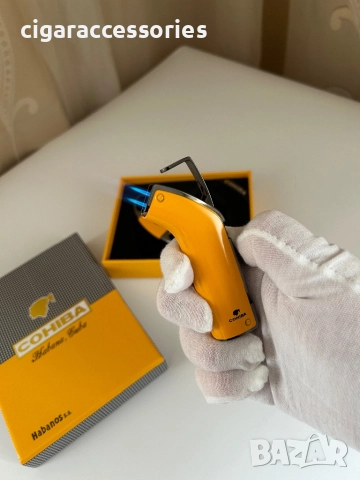 COHIBA комплект запалка + резачка за пури, снимка 2 - Запалки - 50898677