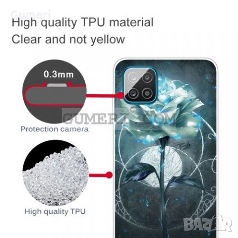 Samsung Galaxy A12 Силиконов Гръб С Картинки, снимка 5 - Калъфи, кейсове - 32464356