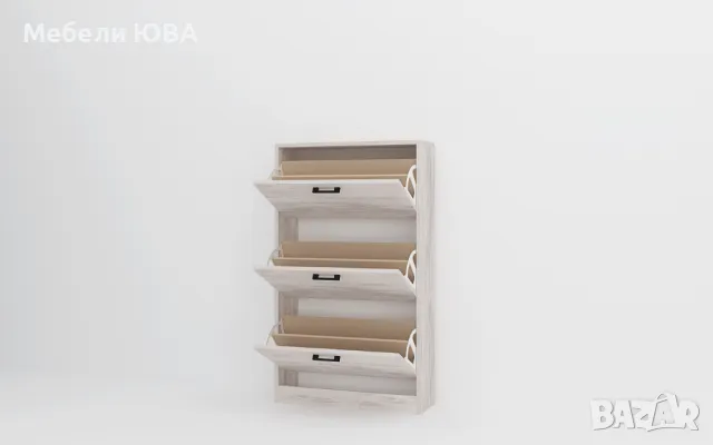 Шкаф за обувки ВЕКТРА 3, снимка 3 - Шкафове - 47433954