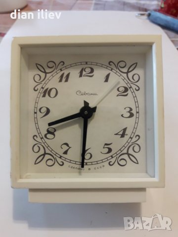 Стар будилник -Севани,СССР. , снимка 3 - Антикварни и старинни предмети - 28740165