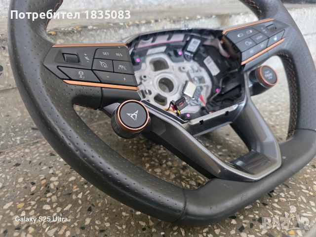 Оригинален волан Seat Cupra, снимка 3 - Аксесоари и консумативи - 53370864