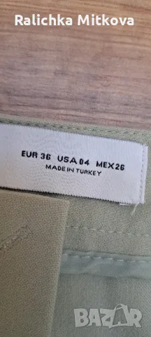 Дамски панталон Bershka, снимка 4 - Панталони - 49939149