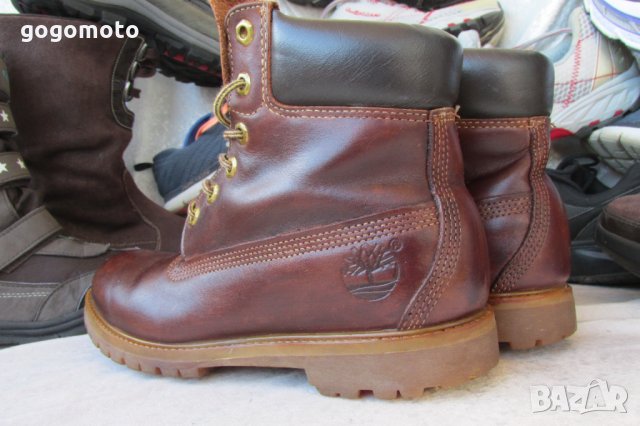 made in USA, TIMBERLAND® ORIGINAL, ТУРИСТИЧЕСКИ, УНИСЕКС обувки,кубинки 37-38/100% естествена кожа
