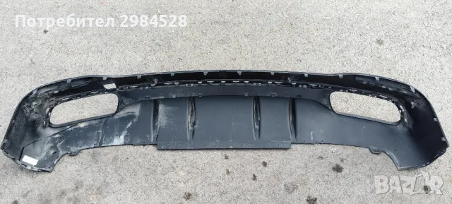 Дифузьор / добавка задна броня за Mercedes GLE W167 /Мерцедес ГЛЕ В167, снимка 7 - Части - 49312042