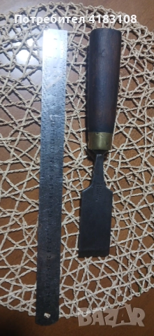 Над 100 годишно голямо длето Sheffield , снимка 4 - Други инструменти - 52899266