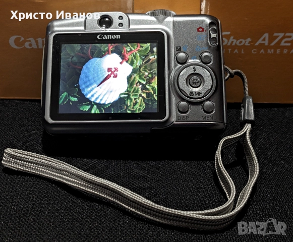 Фотоапарат Канон,Canon Power Shot A720IS, снимка 7 - Фотоапарати - 52892866