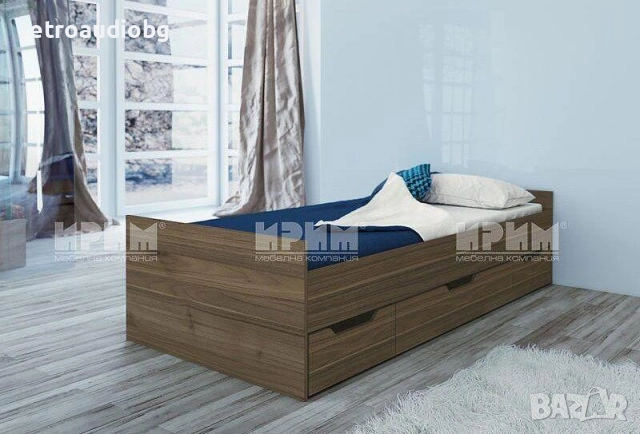   Легло Сити 2021 с 3 чекмеджета 90x200