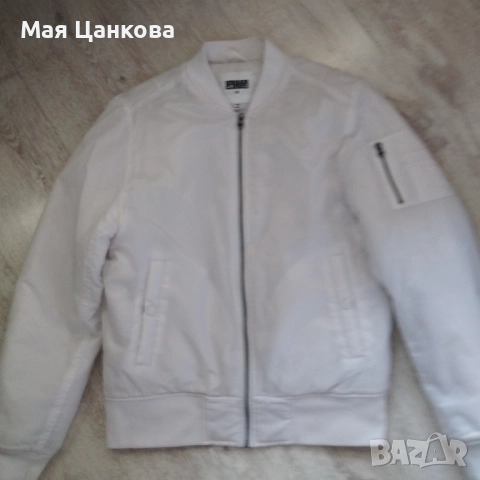 Ново мъжко бяло яке , снимка 2 - Якета - 52397234