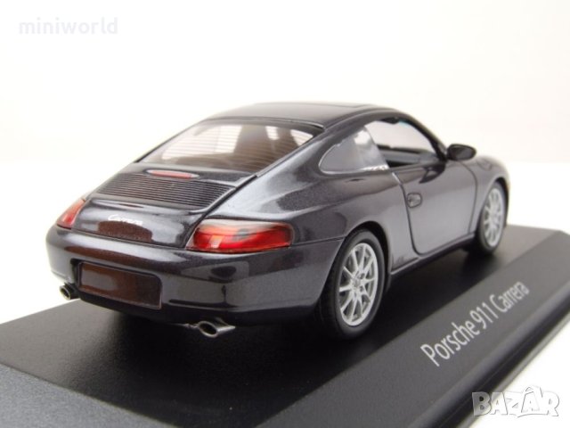 Porsche 911-996 1998 - мащаб 1:43 на Maxichamps моделът е нов в PVC дисплей-кейс, снимка 3 - Колекции - 43034982