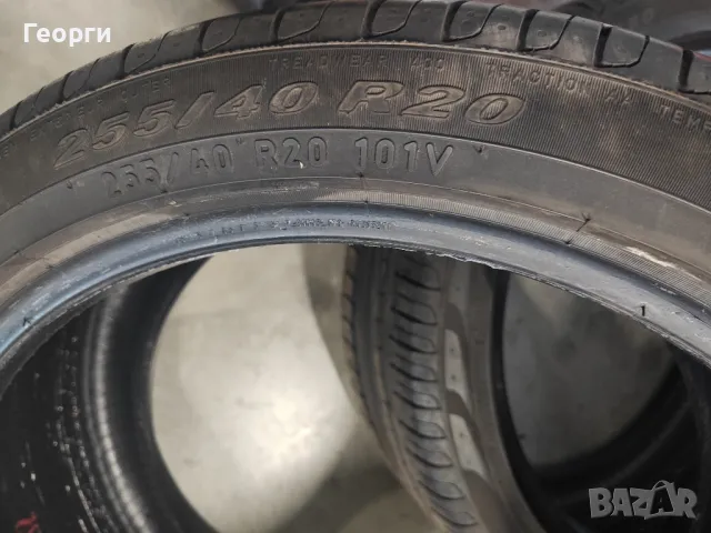 2бр.летни гуми 255/40/20 Pirelli, снимка 6 - Гуми и джанти - 50411478