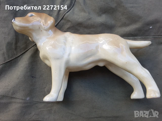 Порцеланова статуетка фигурка Куче, снимка 3 - Антикварни и старинни предмети - 51364336